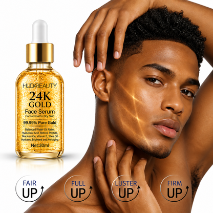 Serum Anti-envelhecimento de Niacinamida e Flocos de Ouro