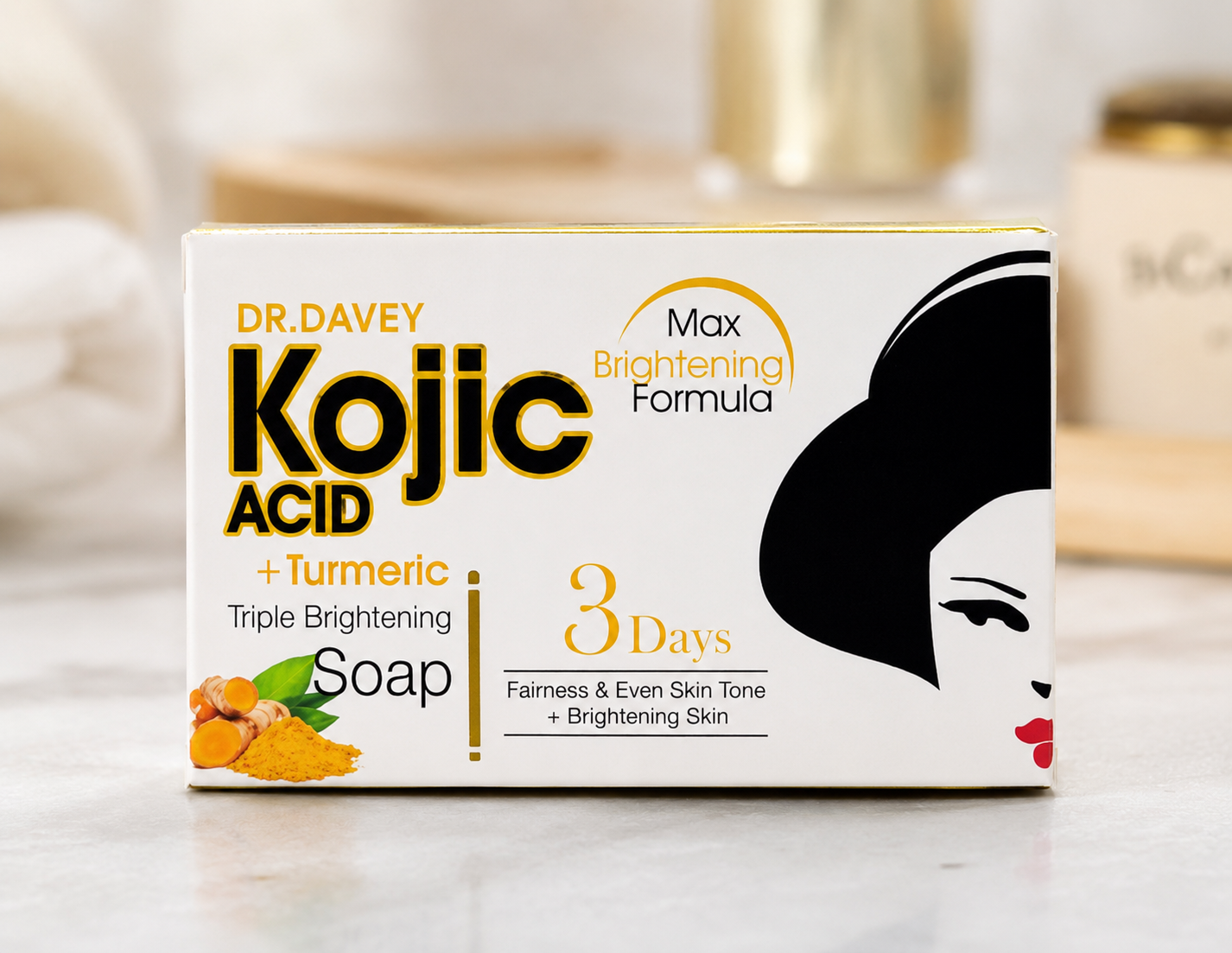 Sabonete Kojic acid