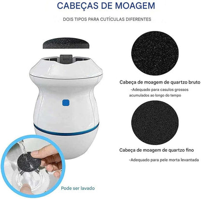Removedor de Calos Elétrico Fourlove com Aspirador