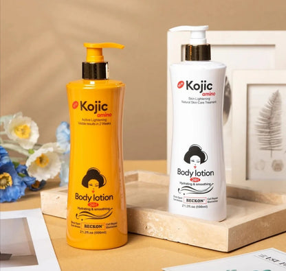 Creme Kojic acid e amino- para clareamento de manchas.